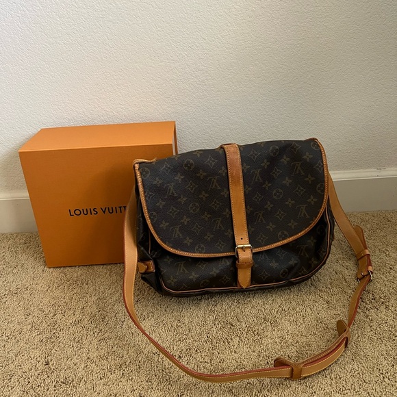 Louis Vuitton Handbags - Louis Vuitton Samur 35.  Box not included